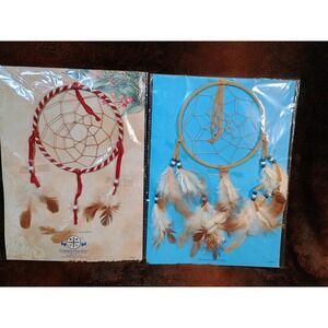 New Pair of Dreamcatchers Native American Lakota‎ Sioux St Josephs Indian School